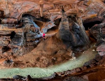 Espeleología Cueva de la Galiana - Iniciación